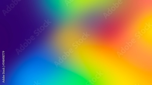 Abstract Blurred smooth gradient background in bright colors. Colorful smooth illustration wallpaper