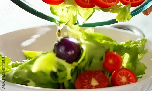 fresh vegetable salad By Generated AI