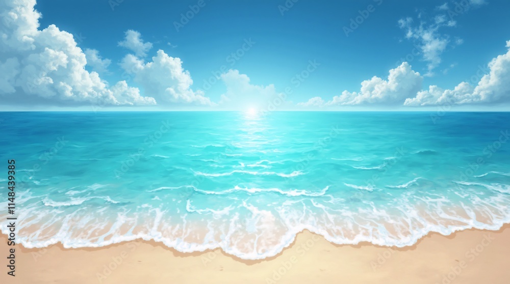 Fototapeta premium beach and sky