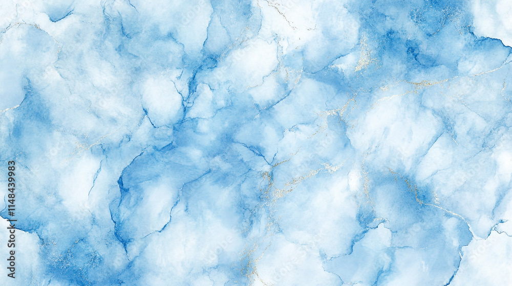 Blue abstract watercolor texture showing soft clouds and vibrant gradients for artistic backgrounds or design projects Blue abstract watercolor texture showing soft clouds and vibrant gradients for artistic backgrounds or design projects