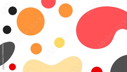 Abstract  minimalist background hand draw, illustration wallpaper