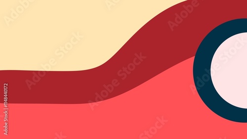 Abstract  minimalist background hand draw, illustration wallpaper