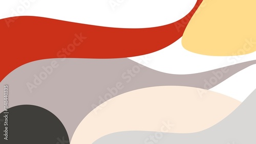 Abstract  minimalist background hand draw, illustration wallpaper
