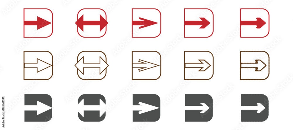 Arrows set of icons. Arrow icon. Arrow vector collection. Arrow. Cursor. Modern simple arrows. Vector illustration. Arrows set of icons. Arrow icon. Arrow vector collection. Arrow. Cursor. Modern simple arrows. Vector illustration.