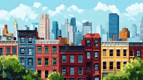 Housing costs dictate where people live within the city.