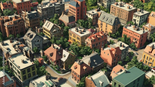 Housing costs dictate where people live within the city.