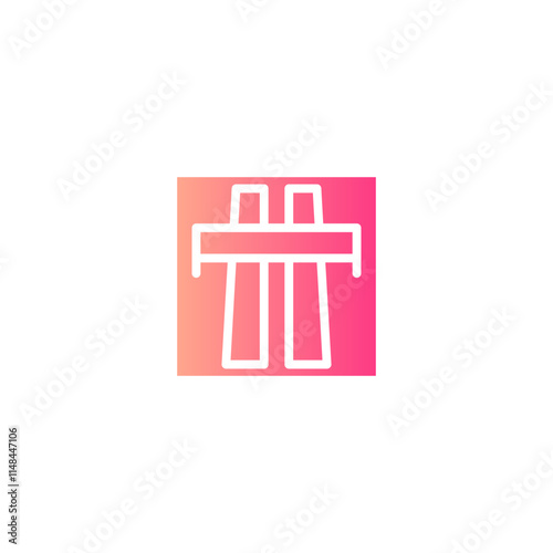motorway gradient icon