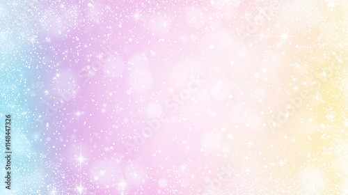 Magical Lavender Sparkling Background with Glitter Accents for Dreamy Designs