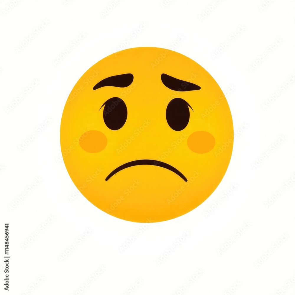 A collection of emojis depicting various emotions like sadness, anxiety, worry, and embarrassment showcases the complexity of human feelings in simple symbols A collection of emojis depicting various emotions like sadness, anxiety, worry, and embarrassment showcases the complexity of human feelings in simple symbols
