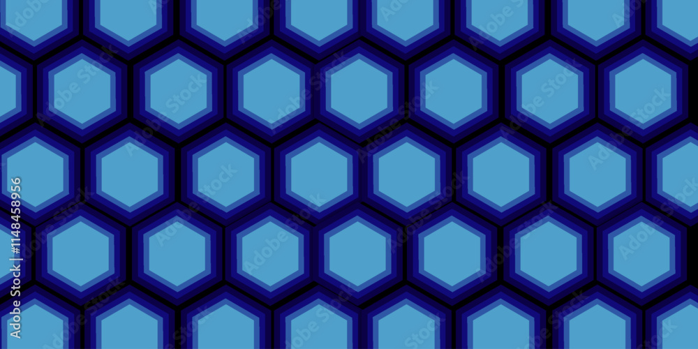 Honeycomb Grid tile random background or Hexagonal cell texture Honeycomb Grid tile random background or Hexagonal cell texture