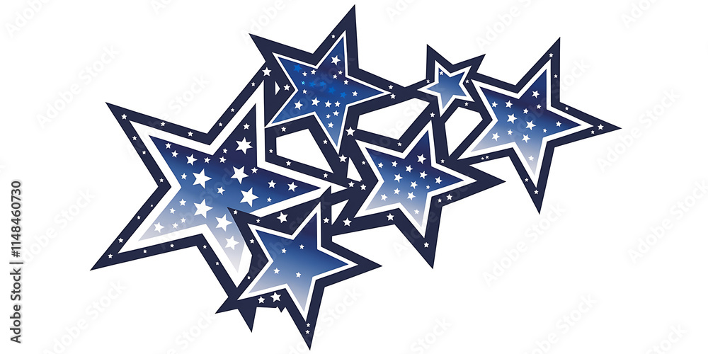 A white background with a large, isolated star pattern A white background with a large, isolated star pattern