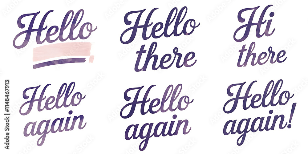 A watercolor style illustration of a set of writing cards with the text A watercolor style illustration of a set of writing cards with the text