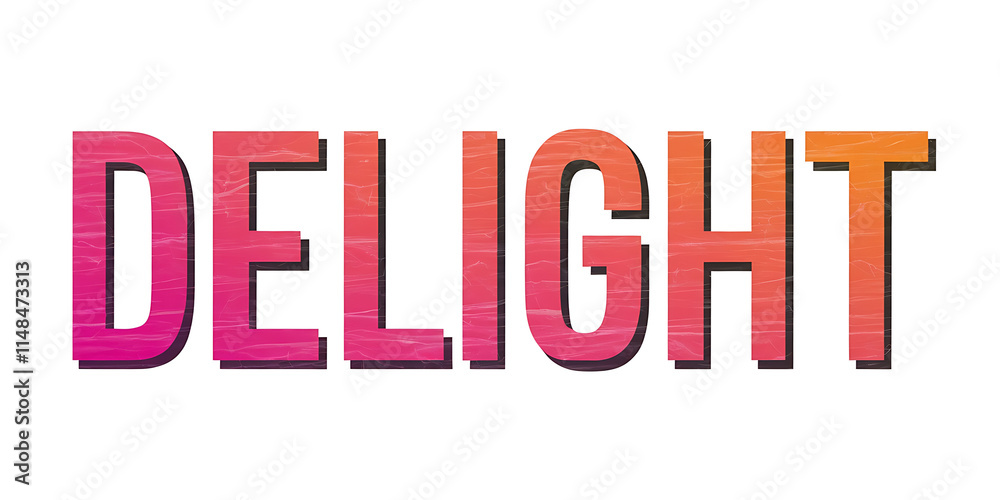 Fototapeta premium A cutout png design asset of the word 