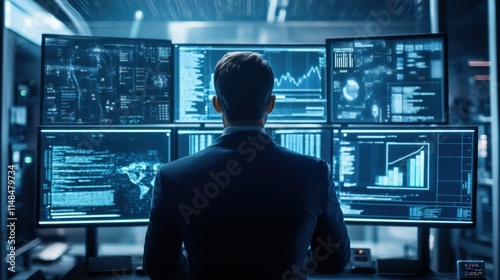 Manager Monitoring Smart Factory Automation Software