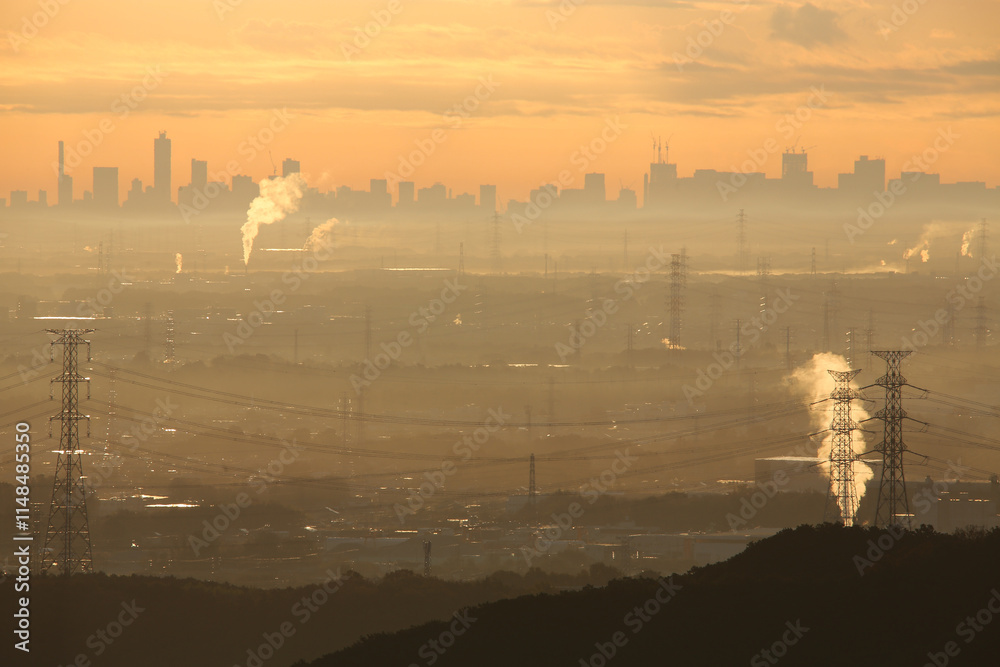 Fototapeta premium 日本の夜明け