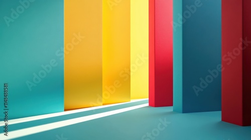 colorful  minimalist style  clean aesthetic  sharp focus