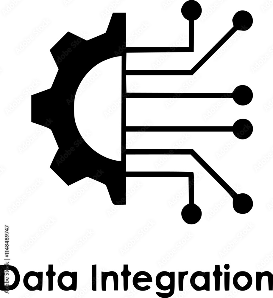 gear, circuit board, data integration icon. Element of business icon for mobile concept and web apps. Detailed gear, circuit board, data integration icon can be used for web gear, circuit board, data integration icon. Element of business icon for mobile concept and web apps. Detailed gear, circuit board, data integration icon can be used for web