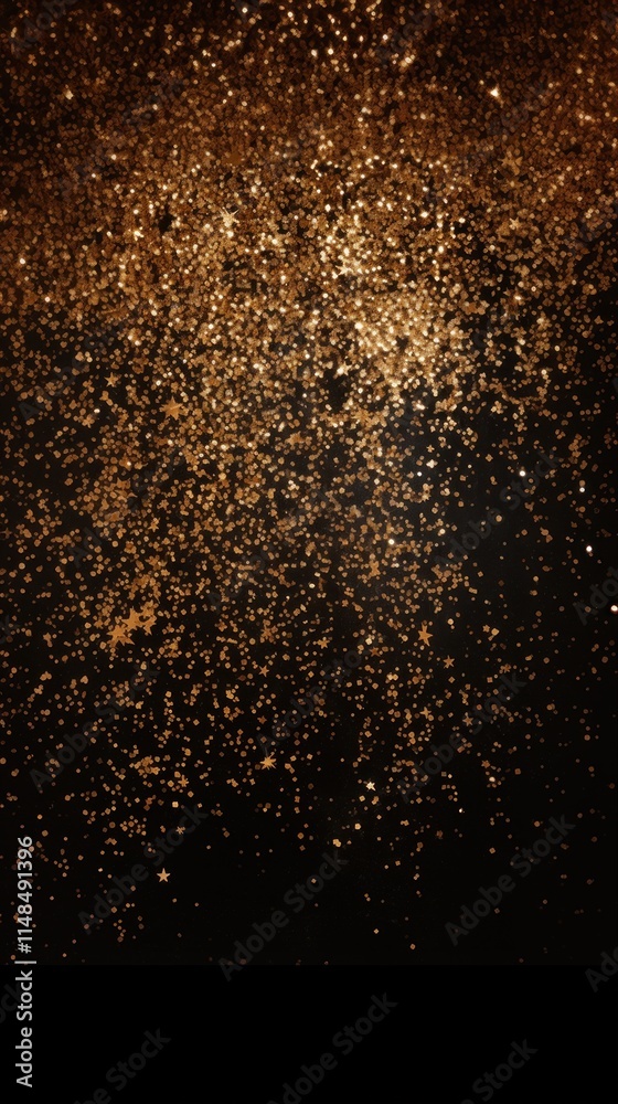 Fototapeta premium Shiny particles background. Sparkling glitter. Abstract wallpaper design
