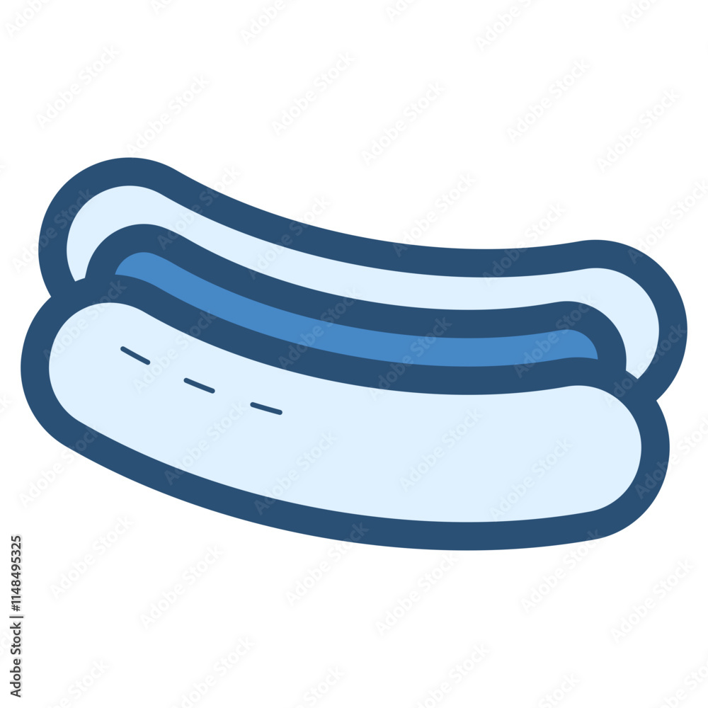 hotdog food icon hotdog food icon