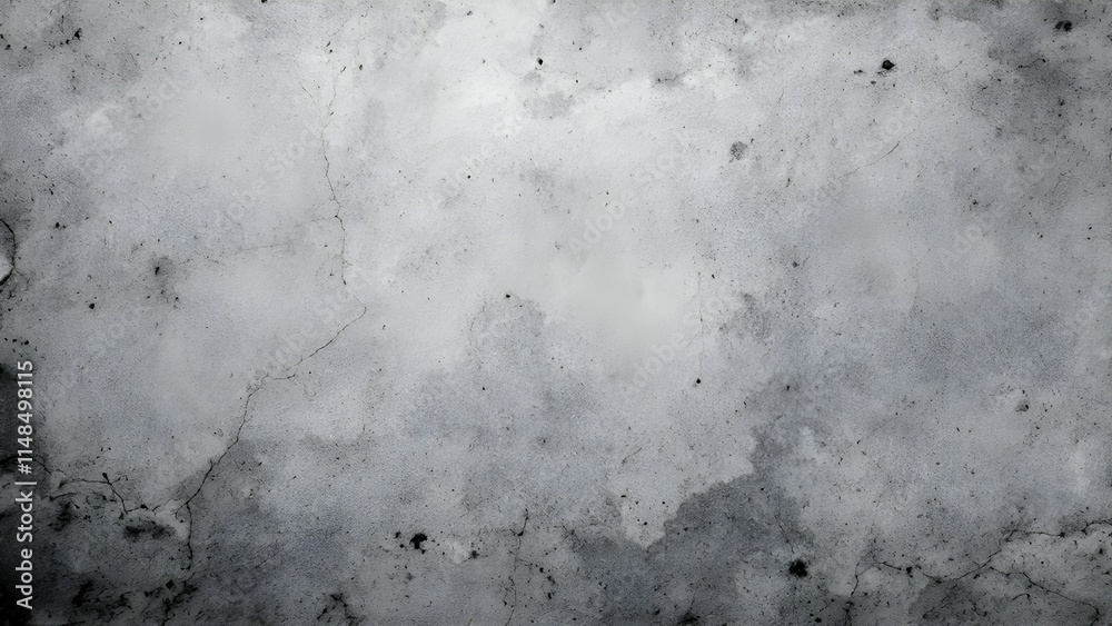 Fototapeta premium Grey textured concrete wall background. Gray and White Concrete Abstract Wall Texture. Grunge Vector Background. Full Frame Cement Surface Grunge Texture Background