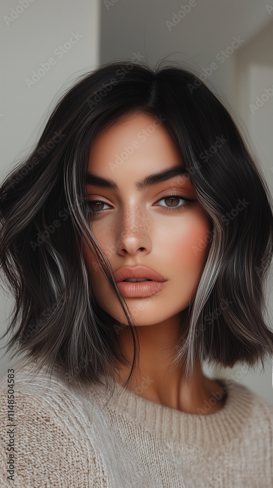 Glamorous Beauty Portrait of a Supermodel Glamorous Beauty Portrait of a Supermodel