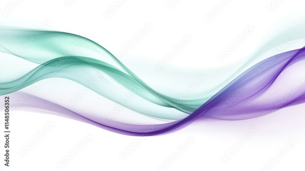 Abstract Teal and Purple Wavy Design Background Abstract Teal and Purple Wavy Design Background