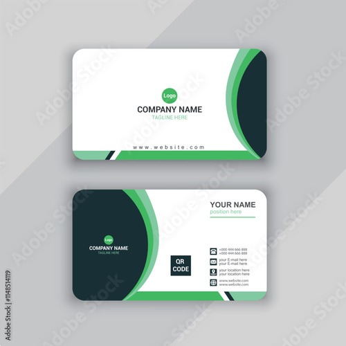 Professional simple Business card template