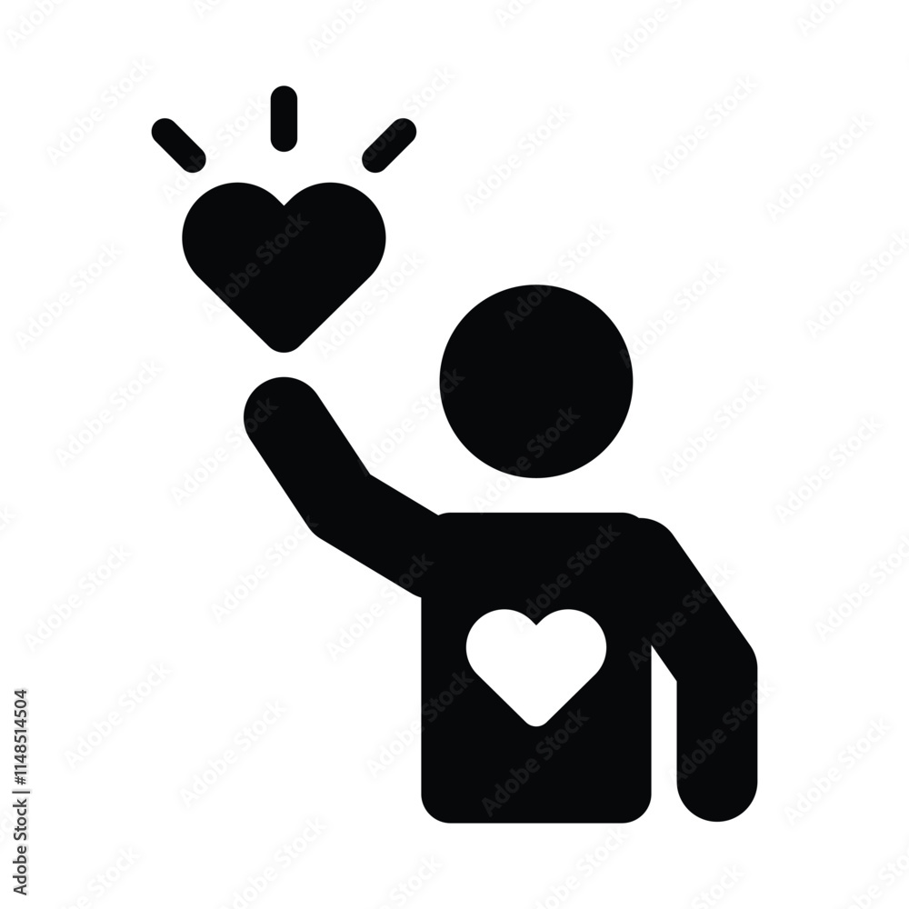 Obraz premium Donor icon