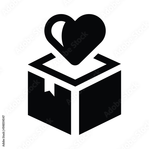 Donation box icon