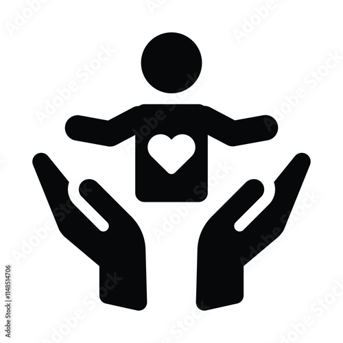 Caring icon