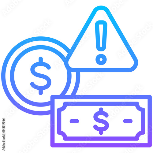 Financial Crisis Icon