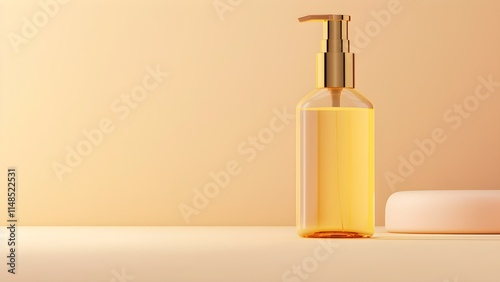 yellow cosmetic for beauty brand perfume