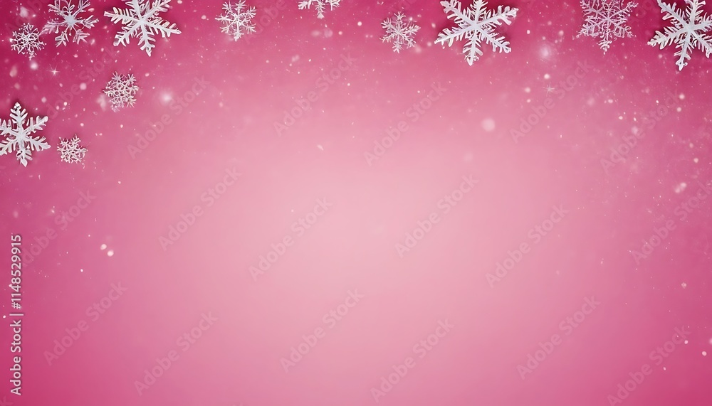 pink Christmas background with snowflakes and bokeh. Abstract snowflake background Snowflakes on pink and purple background,3 pink Christmas background with snowflakes and bokeh. Abstract snowflake background Snowflakes on pink and purple background,3
