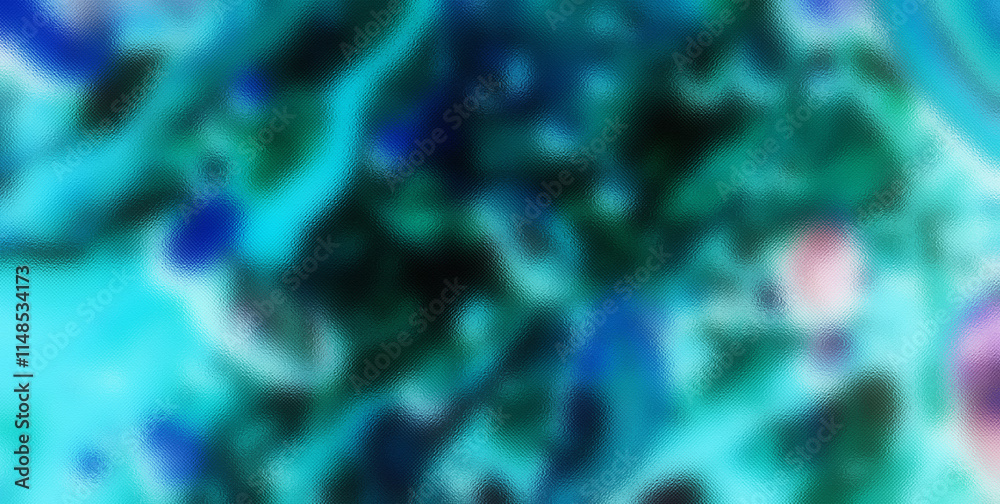 Abstract Art Design Blending Texture, Light, and Water
