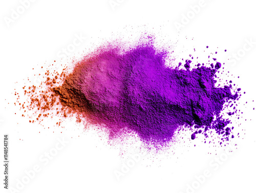 Dust Powder Image In White Background