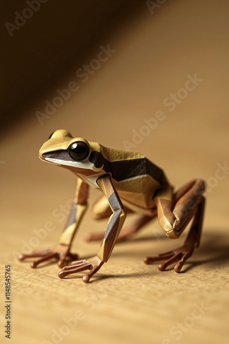 Origami Rocket Frog photo