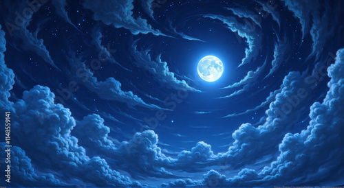 background with waves
