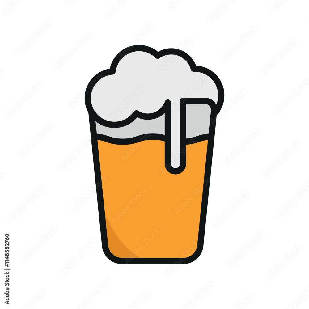 Beer Bottle Icon offers a clean and vibrant graphic, ideal for showcasing refreshing beverages, drink promotions, and casual dining experiences Beer Bottle Icon offers a clean and vibrant graphic, ideal for showcasing refreshing beverages, drink promotions, and casual dining experiences