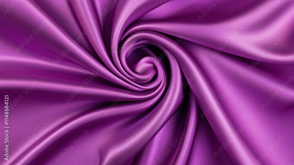 Obraz premium Rich Purple Smooth Fabric Texture Background