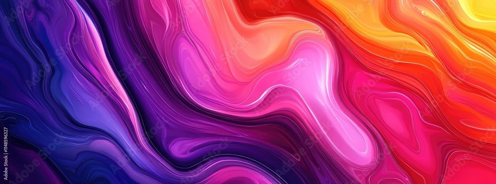 Vibrant Abstract Painting with Fluid Acrylics Vibrant Abstract Painting with Fluid Acrylics