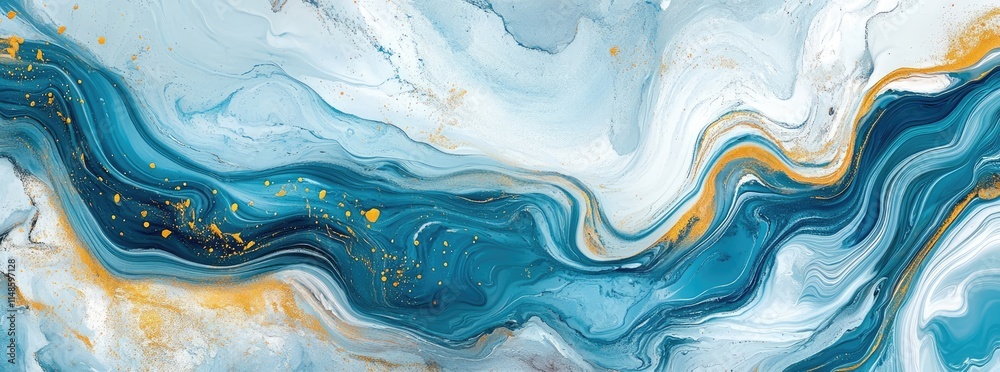 Vibrant Abstract Painting with Fluid Acrylics Vibrant Abstract Painting with Fluid Acrylics