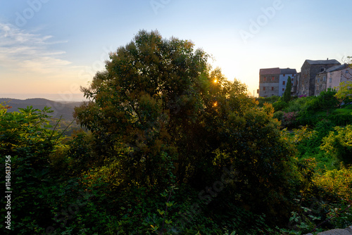 Fano hamlet in San Nicolao village. Corsica island photo