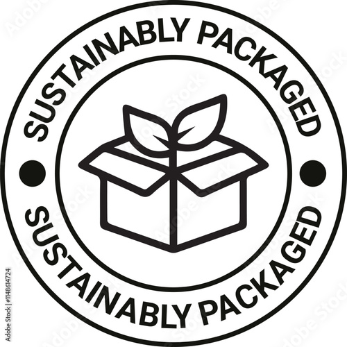 sustainably packaged icon