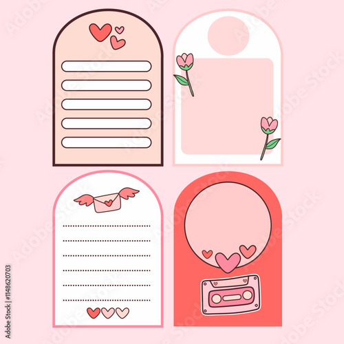 Memopad Cute Lovely Valentine photo