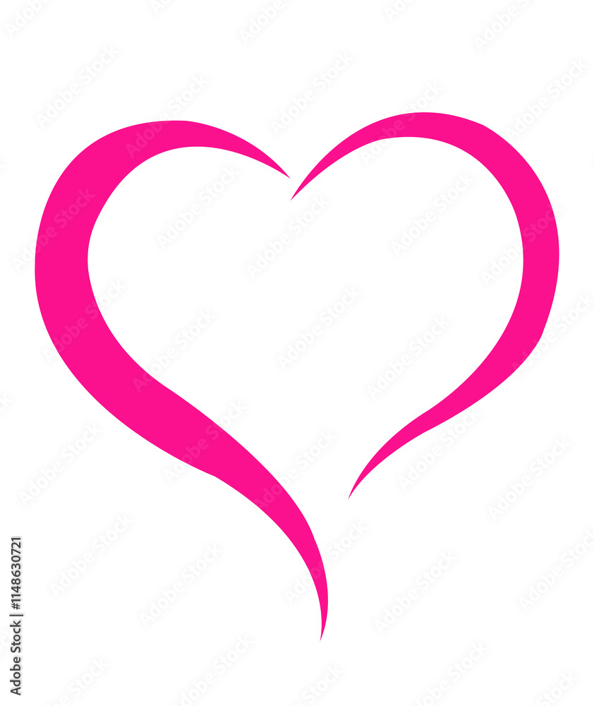 Heart clip art design on plain white transparent isolated background for card, shirt, hoodie, sweatshirt, apparel, tag, mug, icon, poster or badge Heart clip art design on plain white transparent isolated background for card, shirt, hoodie, sweatshirt, apparel, tag, mug, icon, poster or badge
