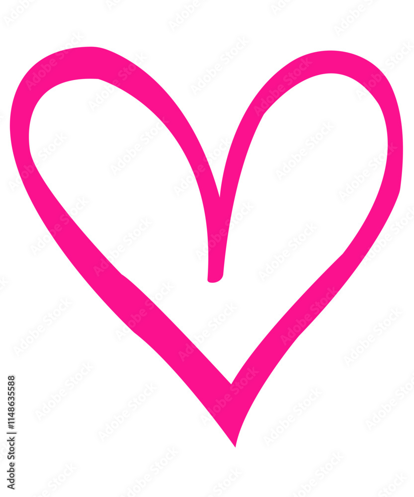 Heart clip art design on plain white transparent isolated background for card, shirt, hoodie, sweatshirt, apparel, tag, mug, icon, poster or badge Heart clip art design on plain white transparent isolated background for card, shirt, hoodie, sweatshirt, apparel, tag, mug, icon, poster or badge