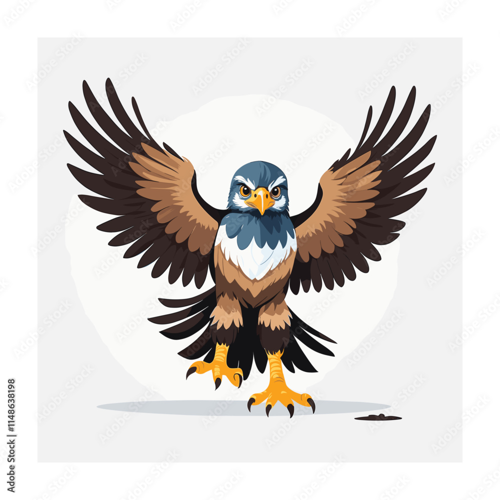 Obraz premium Baby animals vector illustration