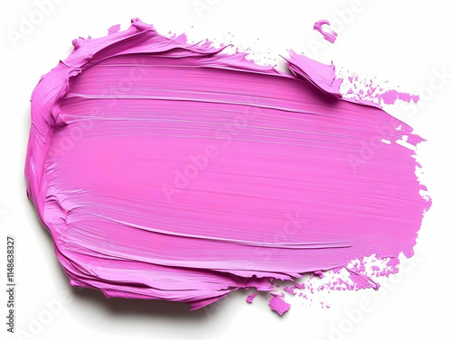 Pink Acrylic Paint Stroke Abstract Background