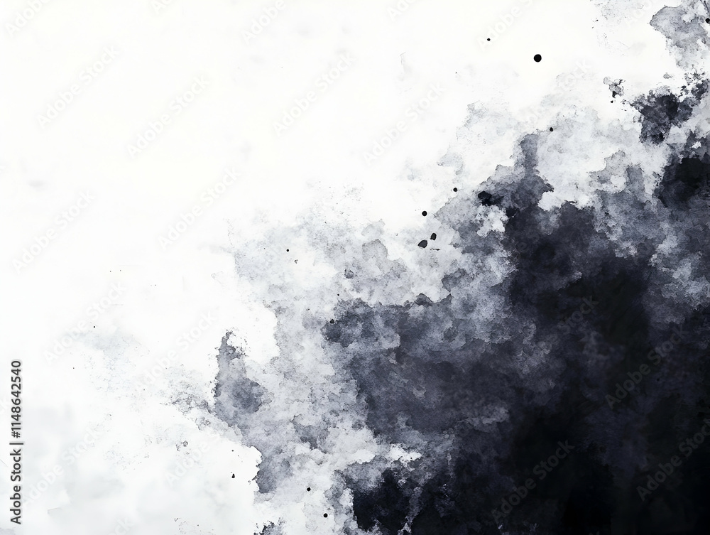 Abstract Ink Wash Background Abstract Ink Wash Background