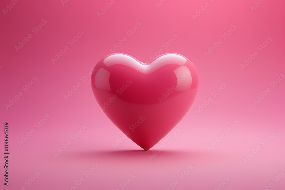 a heart shaped object on a pink background a heart shaped object on a pink background